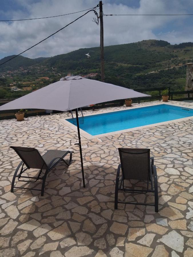 Villa Serenity Vóvikes Exterior foto